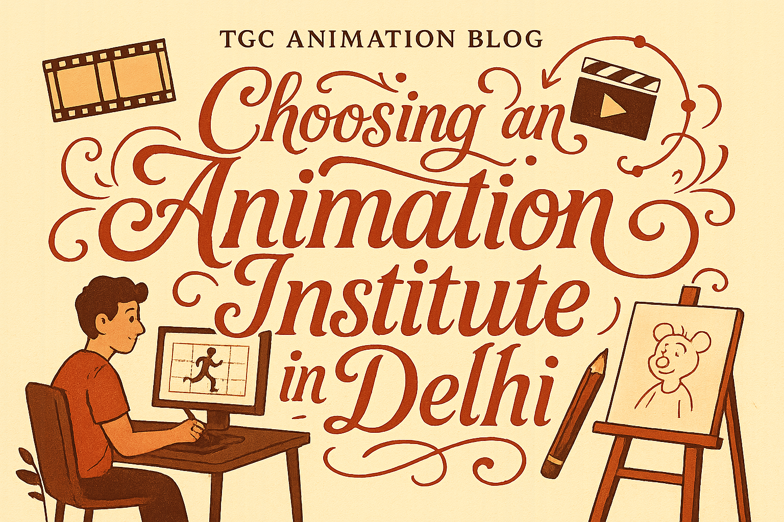Choosing An Animation Institute In Delhi